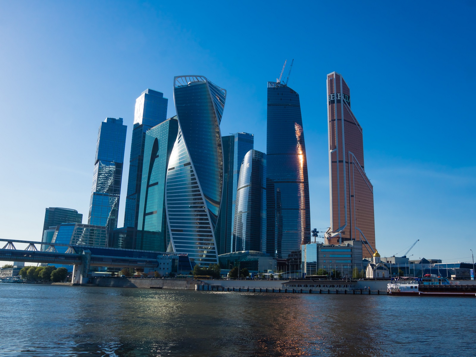 莫斯科城市天际线 - 莫斯科新CBD商务区