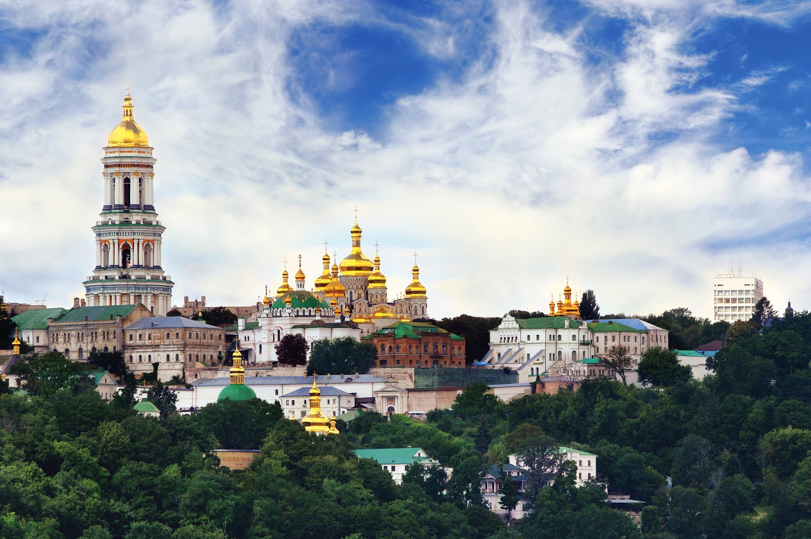 位于乌克兰首都基辅的佩乔尔思克修道院